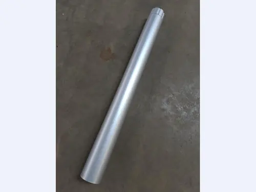 Fallrohr-Zwischenstück Alu-Zink 100 mm, 1,00 m