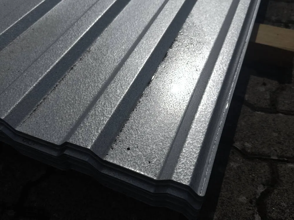Trapezblech TP18 Aluzink, 0,50 mm