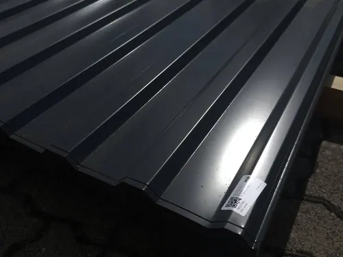Trapezblech TP18 Anthrazit RAL 7016, 0,50 mm – Ansicht 2